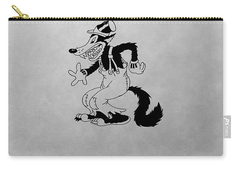 800x570 Big Bad Wolf Disney Patent Drawing Carry All Pouch For Sale - Big Bad Wolf Drawing