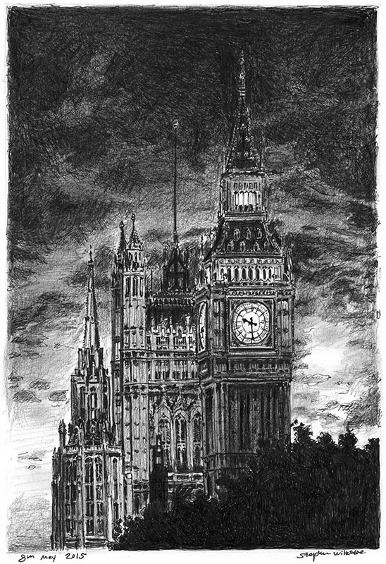 548x800 big ben - Big Ben Drawing