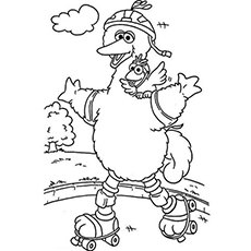 230x230 Top Free Printable Big Bird Coloring Pages Online - Big Bird Drawing