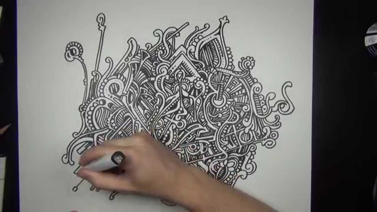 1280x720 Drawing A Big Simple Doodle - Big Drawing