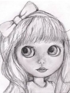236x311 Easy Sketches To Draw Drawing Practice Easy Drawings Sketches - Big Eyes Drawing