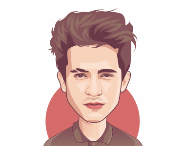 377x300 Draw Bighead Cartoon Avatar In Hours - Big Head Drawing