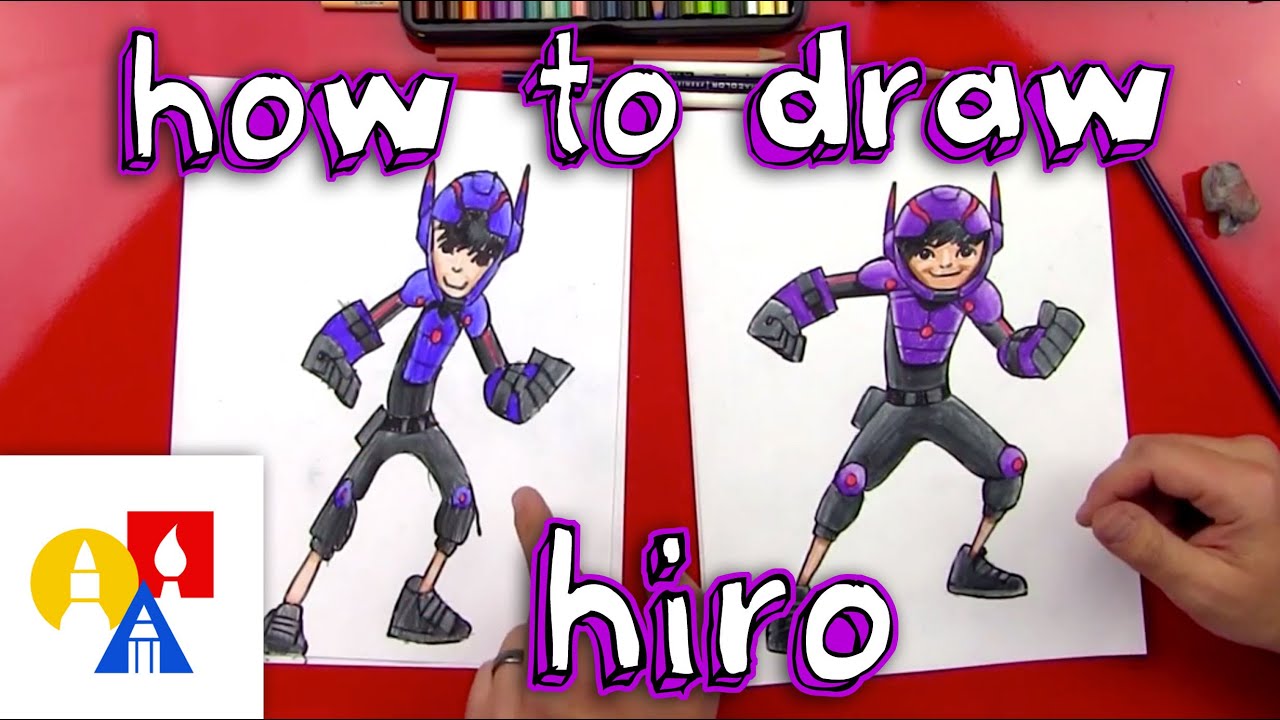 1280x720 How To Draw Hiro From Big Hero - Big Hero 6 Drawing