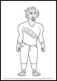 200x283 How To Draw Disney's Big Hero Cartoon Characters Drawing - Big Hero 6 Drawing