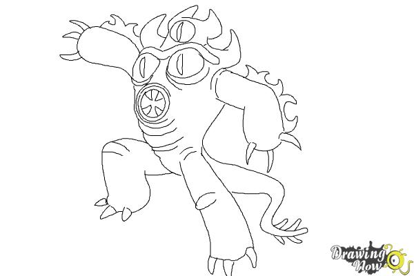 600x400 How To Draw Fredzilla From Big Hero - Big Hero 6 Drawing