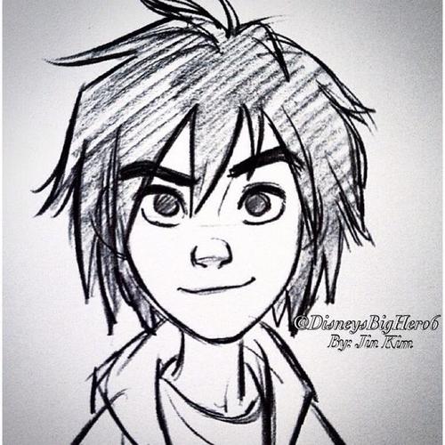 500x500 Image In Lemondig Hero Collection - Big Hero 6 Drawing