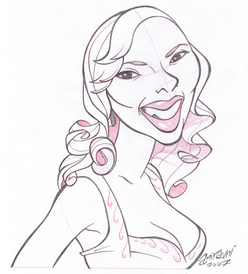 362x400 Amir Avni's Cartoon Blog Big Lips= Success - Big Lips Drawing