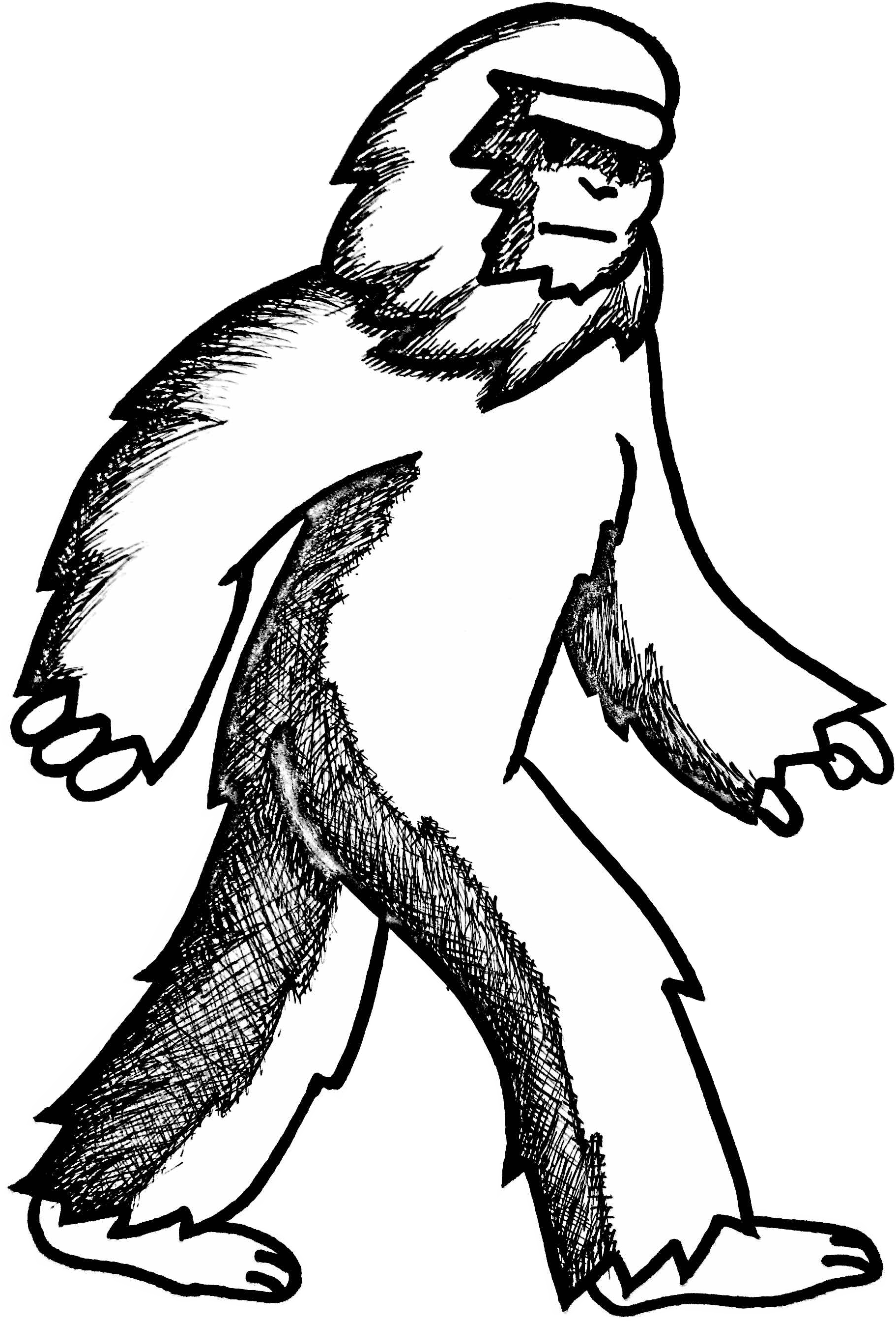 25+ Best Looking For Easy Sasquatch Bigfoot Drawing Charmimsy