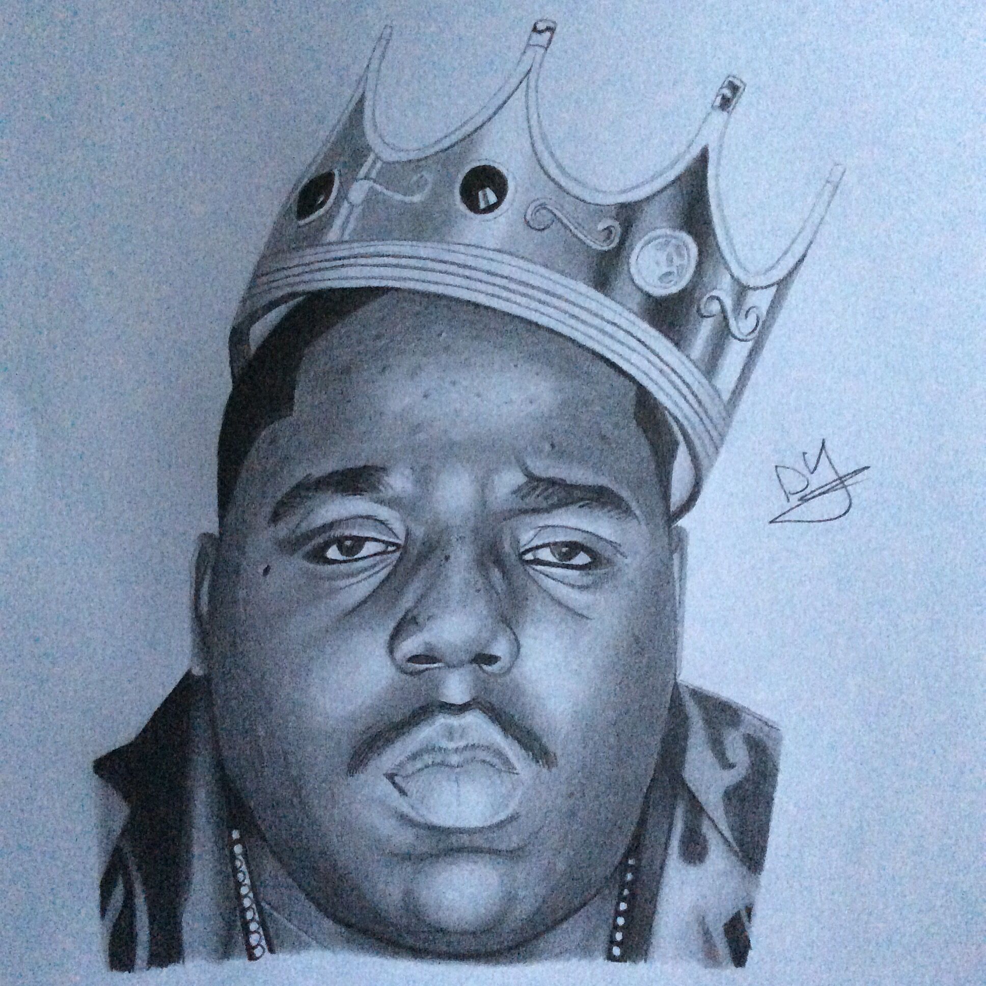 1936x1936 Biggie Smalls Drawing Portrait Drawings Drawings, Sketches, Art - Biggie Drawing