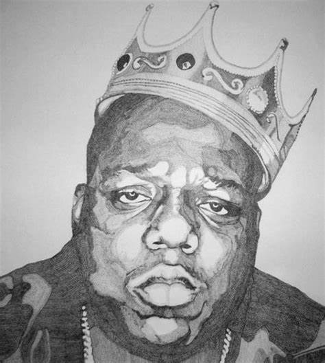 474x528 Biggie Smalls Drawing Gtgt - Biggie Smalls Drawing
