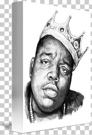 310x451 Biggie Tupac Drawing Caricature Art Sketch, Biggie Smalls Png - Biggie Smalls Drawing