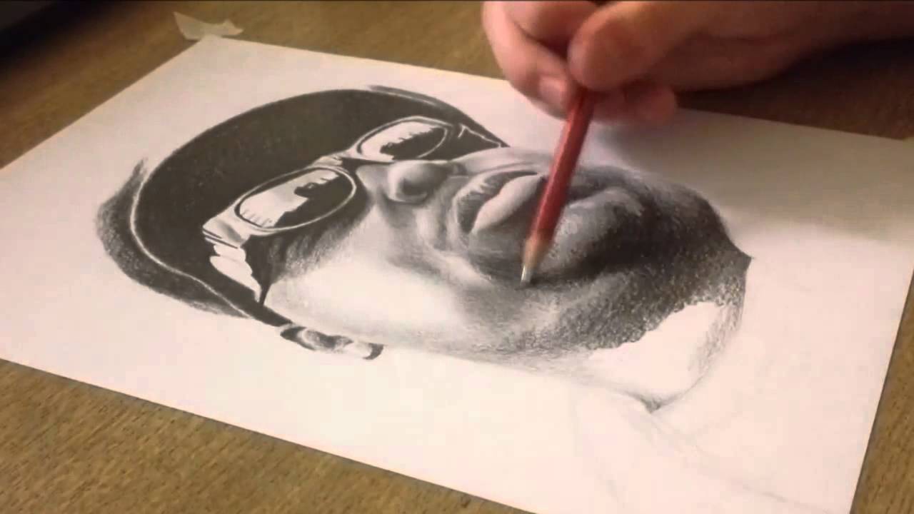1280x720 Drawing Notorious B I G Biggie Smalls - Biggie Smalls Drawing