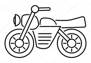 300x210 Motor Bike Drawing How To Draw A Motorcycle - Bike Drawing