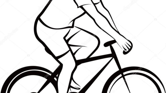 570x320 Clipart Bicycle Easy Bike Fun Pics Images - Bike Drawing Easy