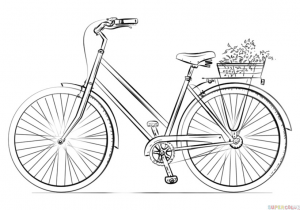 300x210 Drawing Easy Bike Learn How To Draw A Cute Hot Air Balloon Step - Bike Drawing Easy