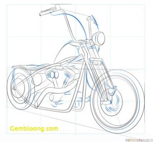 300x279 Easy Drawing Tutorials And New Bike Drawing - Bike Drawing Easy