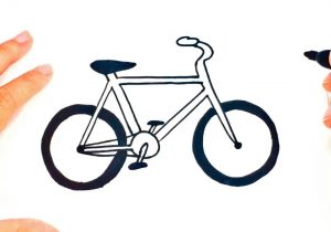 300x210 Bike Drawing Easy How To Draw A Bicycle - Bike Drawing Easy