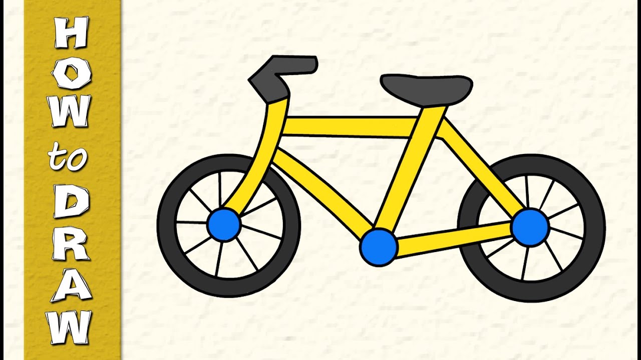 1280x720 kids educational web series how to draw a cycle episode - Bike Drawing For Kids