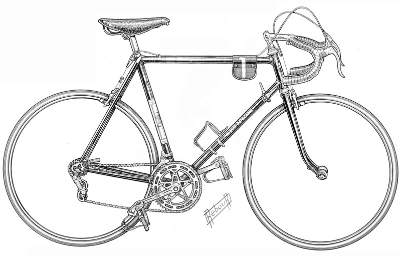 800x513 Bike Drawing, Pencil, Sketch, Colorful, Realistic Art Images - Bike Drawing Pictures