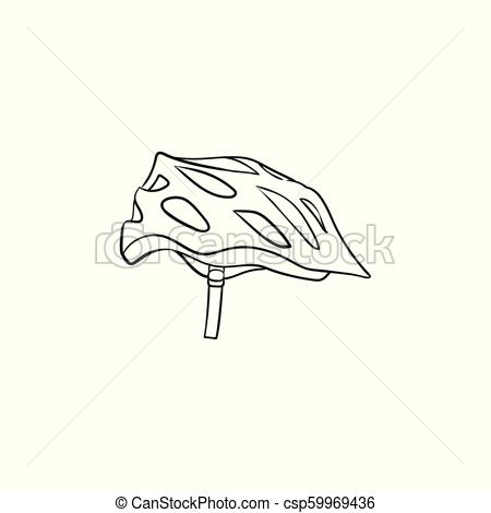 450x470 Bicycle Helmet Hand Drawn Outline Doodle Icon Bicycle Equipment - Bike Helmet Drawing