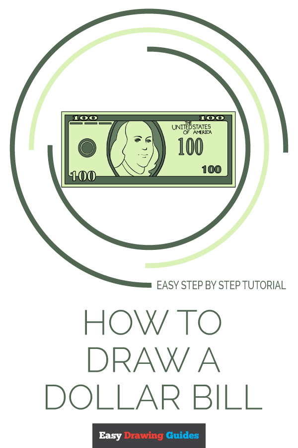 600x900 how to draw a dollar bill - Bill Drawing