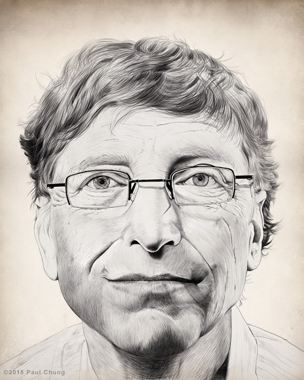 Bill Gates Drawing at Explore collection of Bill