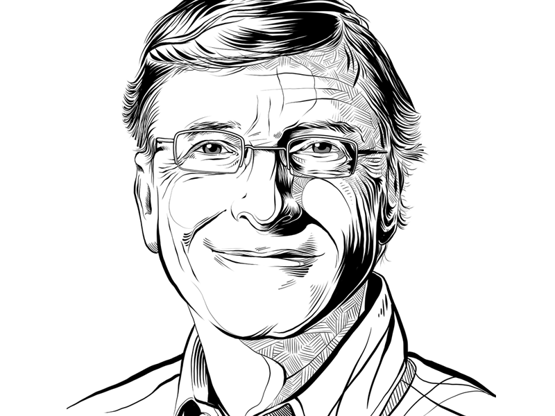 Bill Gates Drawing at Explore collection of Bill