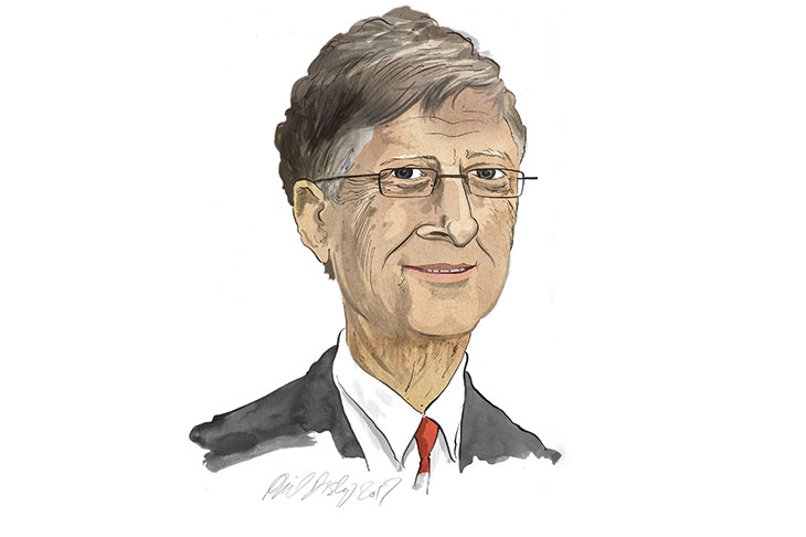 730x486 bill gates interview pandemics, migration and the tory aid pledge - Bill Gates Drawing