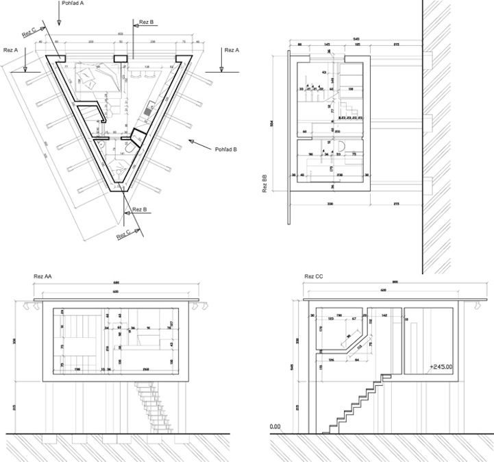 721x674 Billboard Drawing Technical For Free Download - Billboard Drawing