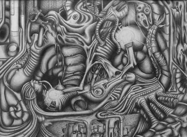 375x276 Biomechanical Drawings For Sale Saatchi Art - Biomechanical Drawings