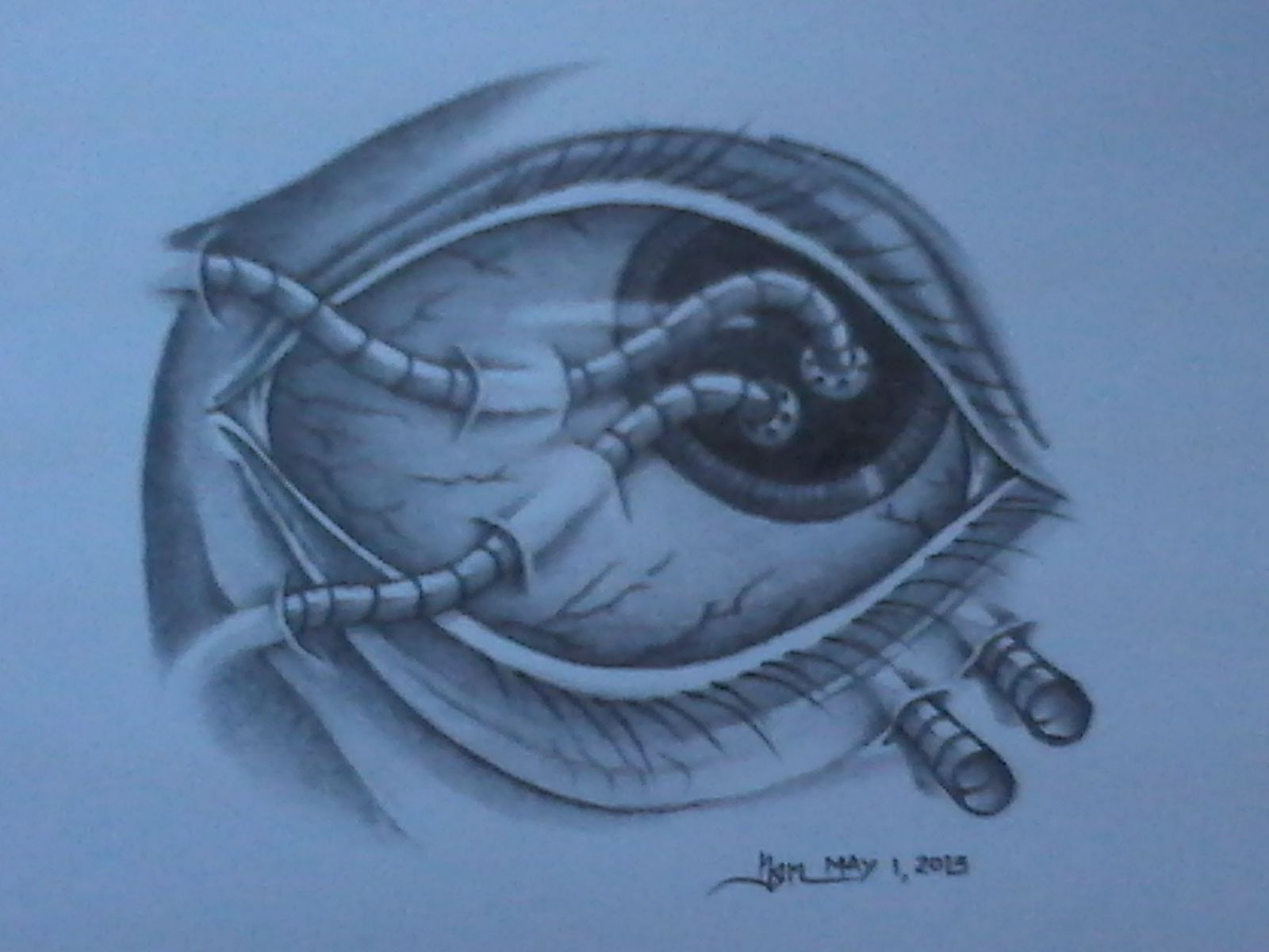 1600x1200 Eye - Biomechanical Drawings