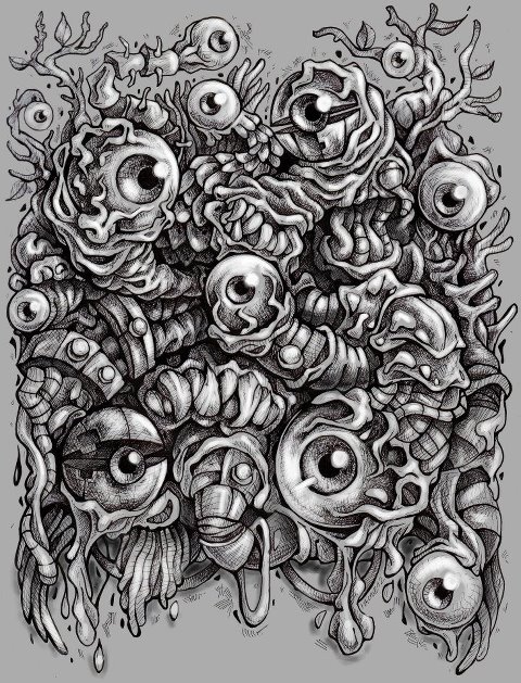 480x629 biomechanical rai cruz - Biomechanical Drawings