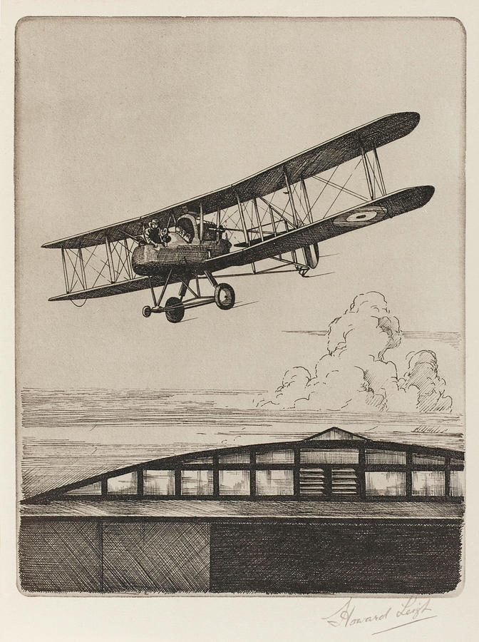 672x900 two seater biplane built at the royal drawing - Biplane Drawing