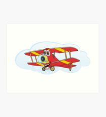 210x230 biplane drawing art prints redbubble - Biplane Drawing