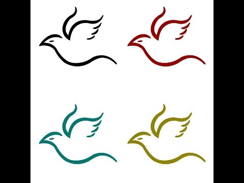 480x360 How To Draw A Simple Flying Bird Drawing In Seconds - Bird Drawing Easy