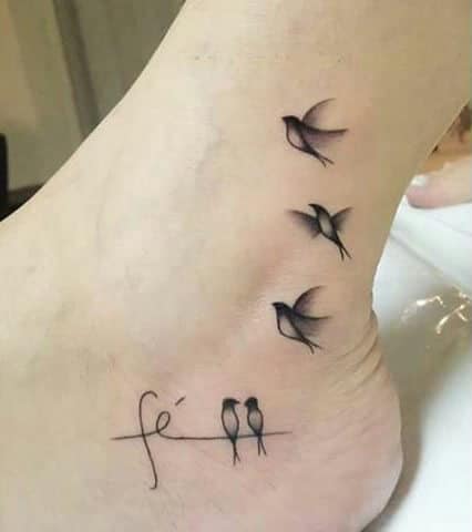 426x480 Bird Tattoos For Women - Bird Tattoo Drawing
