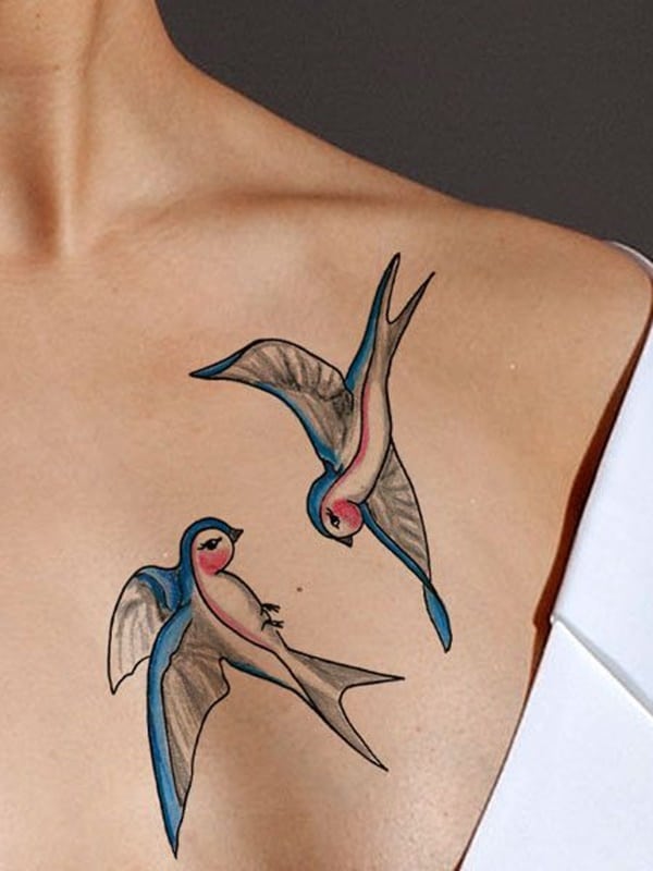 600x800 adorable bird tattoo designs for the bird lover - Bird Tattoo Drawing