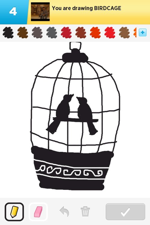 500x750 birdcage drawings - Birdcage Drawing