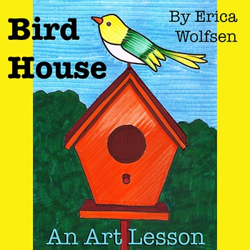 350x350 Bird House Drawing - Birdhouse Drawing