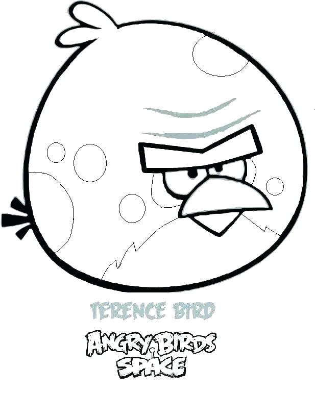 617x770 Bird Coloring Pages Printable Space Coloring Pages To Print Space - Birds Drawing For Colouring