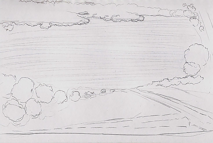 735x493 How A Birds Eye Point Of View Can Improve Your Landscape Drawings - Birds Eye View Drawing