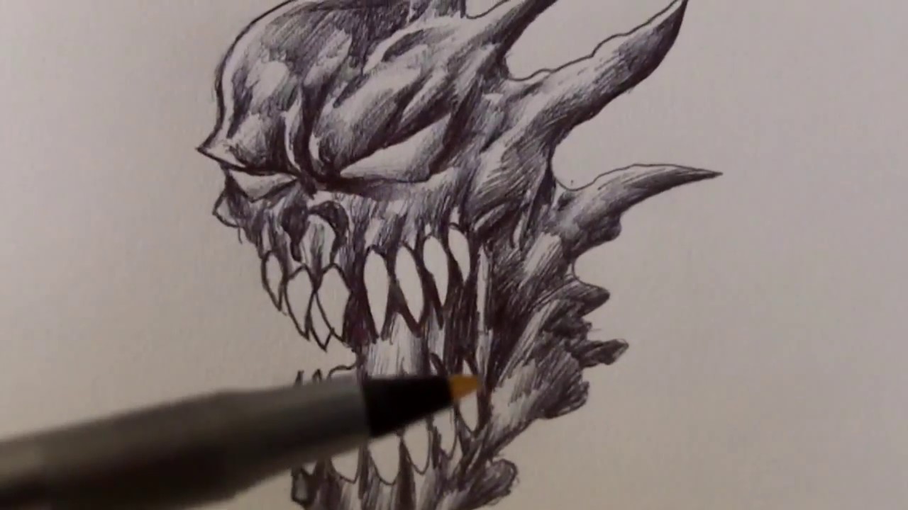 1280x720 biro pen art shading techniques - Biro Drawing