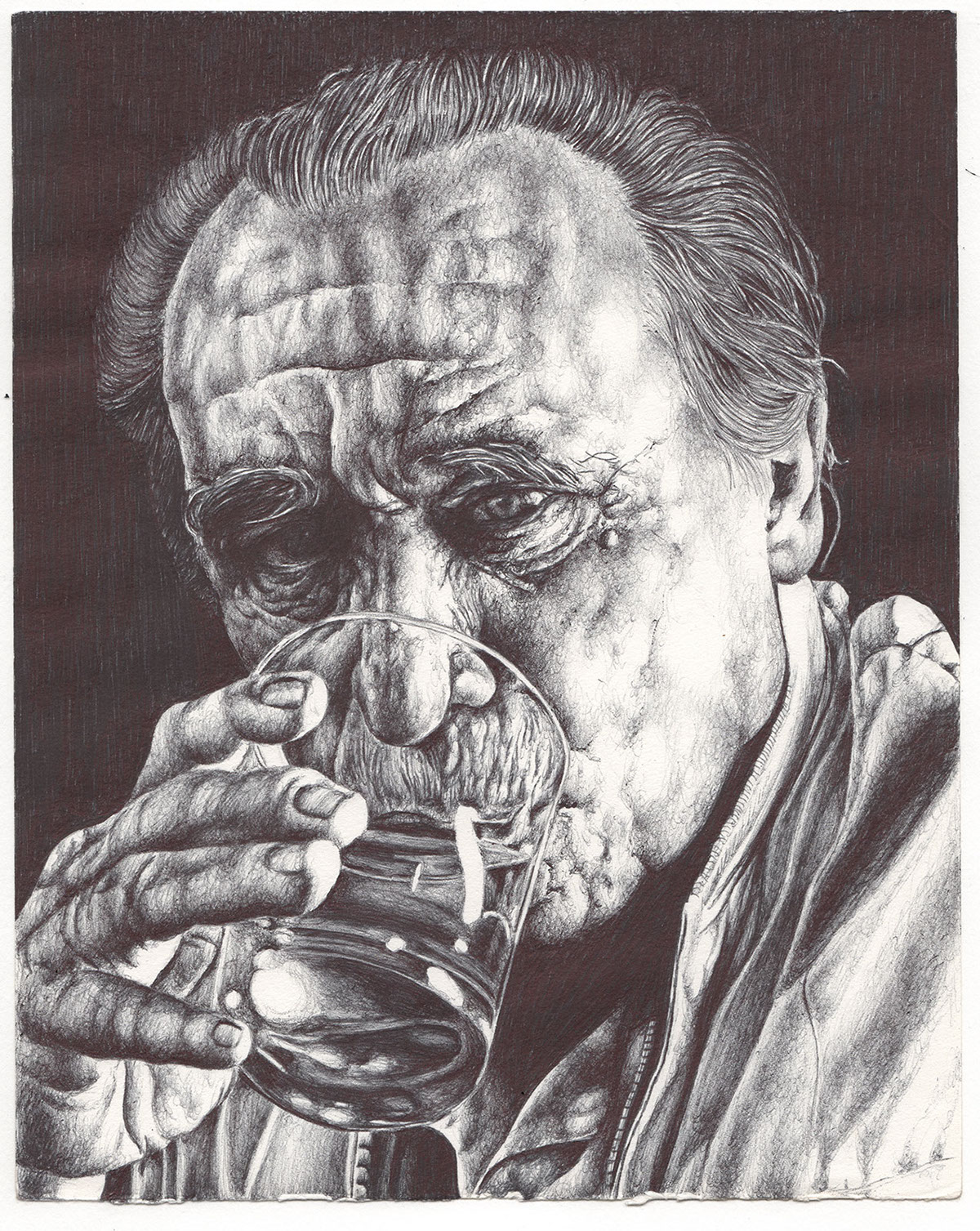 1200x1507 yet more ballpoint pen drawings on behance - Biro Drawing