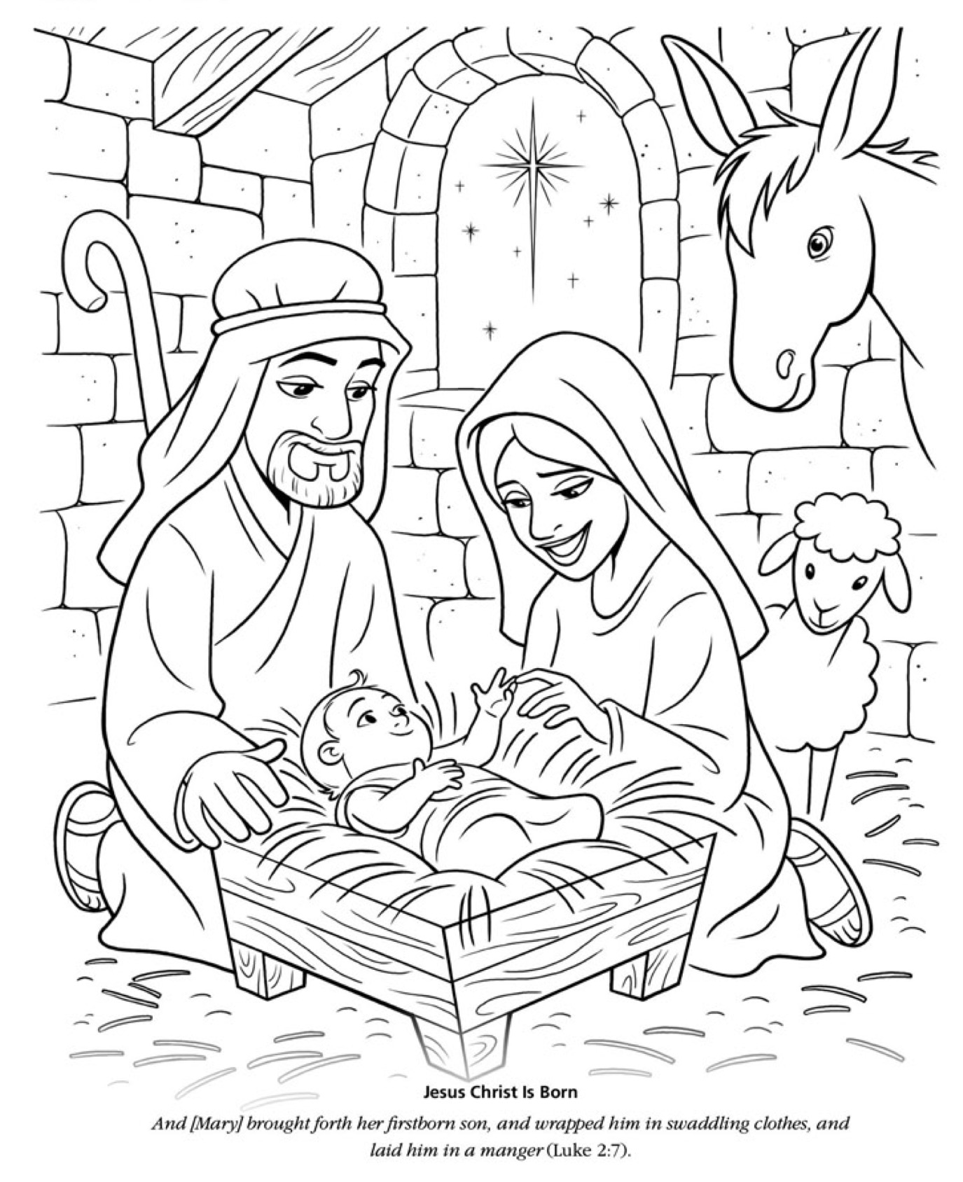 Birth Of Jesus Drawing at Explore collection of