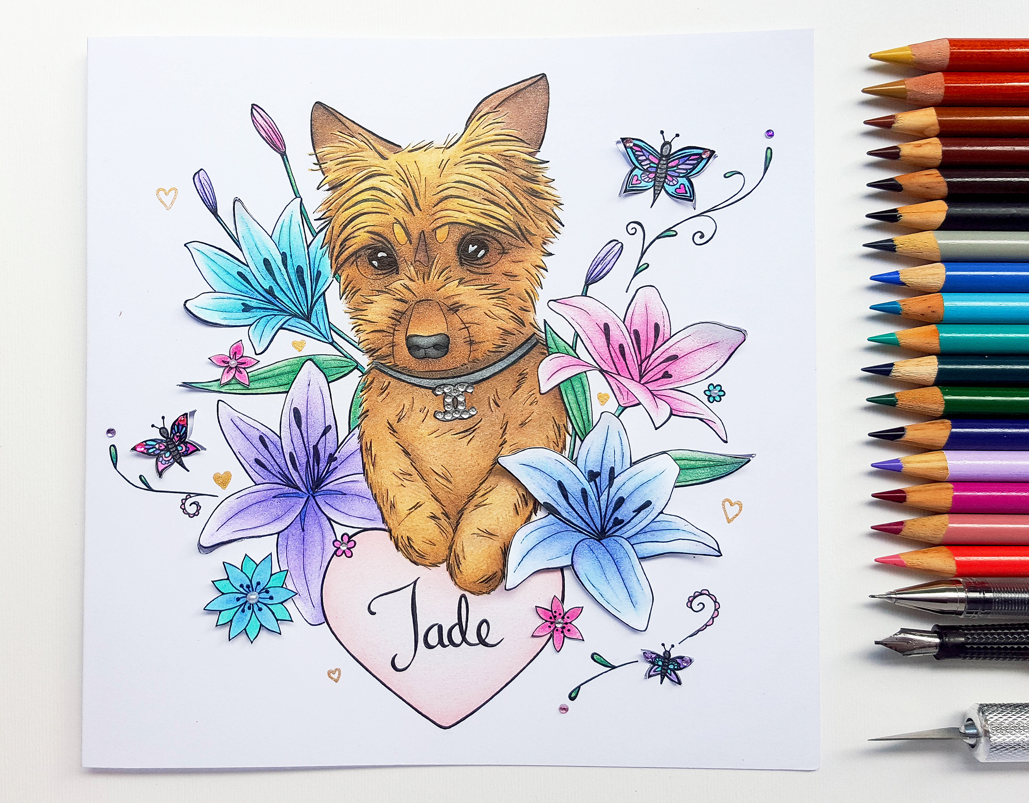 2000x1562 Bespoke Cards - Birthday Card Drawing