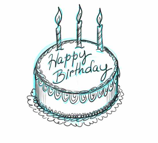 550x498 Make Your Own Birthday Cards - Birthday Drawing Images