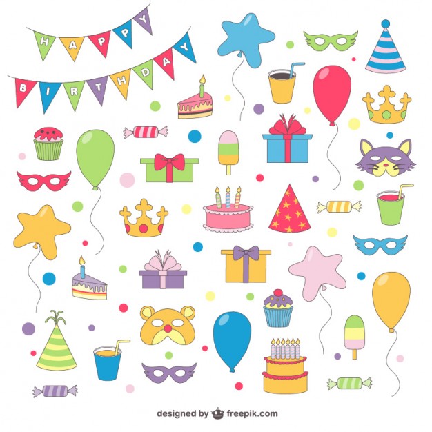 626x626 Birthday Drawings Stock Images - Birthday Drawings