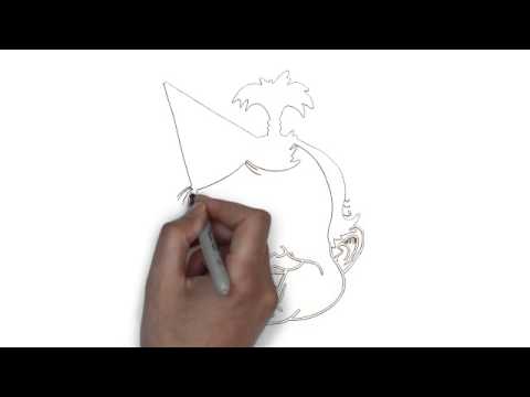 480x360 how to draw a happy one toothed birthday girl on her first - Birthday Girl Drawing