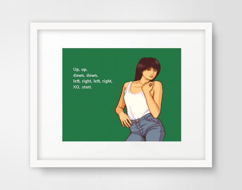 794x624 video game art pixel art nintendo art bit bit art etsy - Bit Drawing