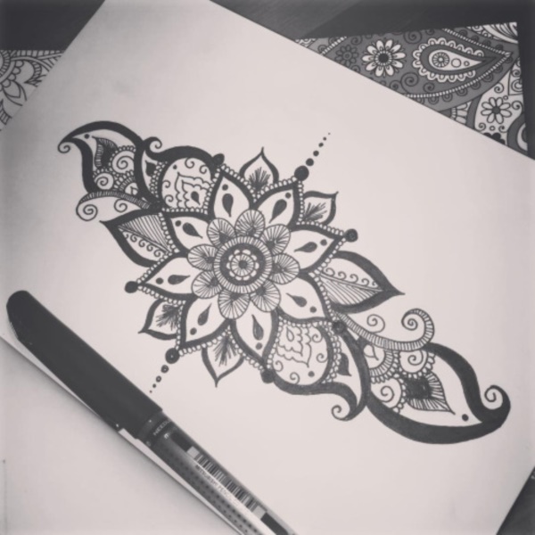 600x600 Black And White Mandala Art Drawings Like You Have Never Seen - Black And White Drawing Designs
